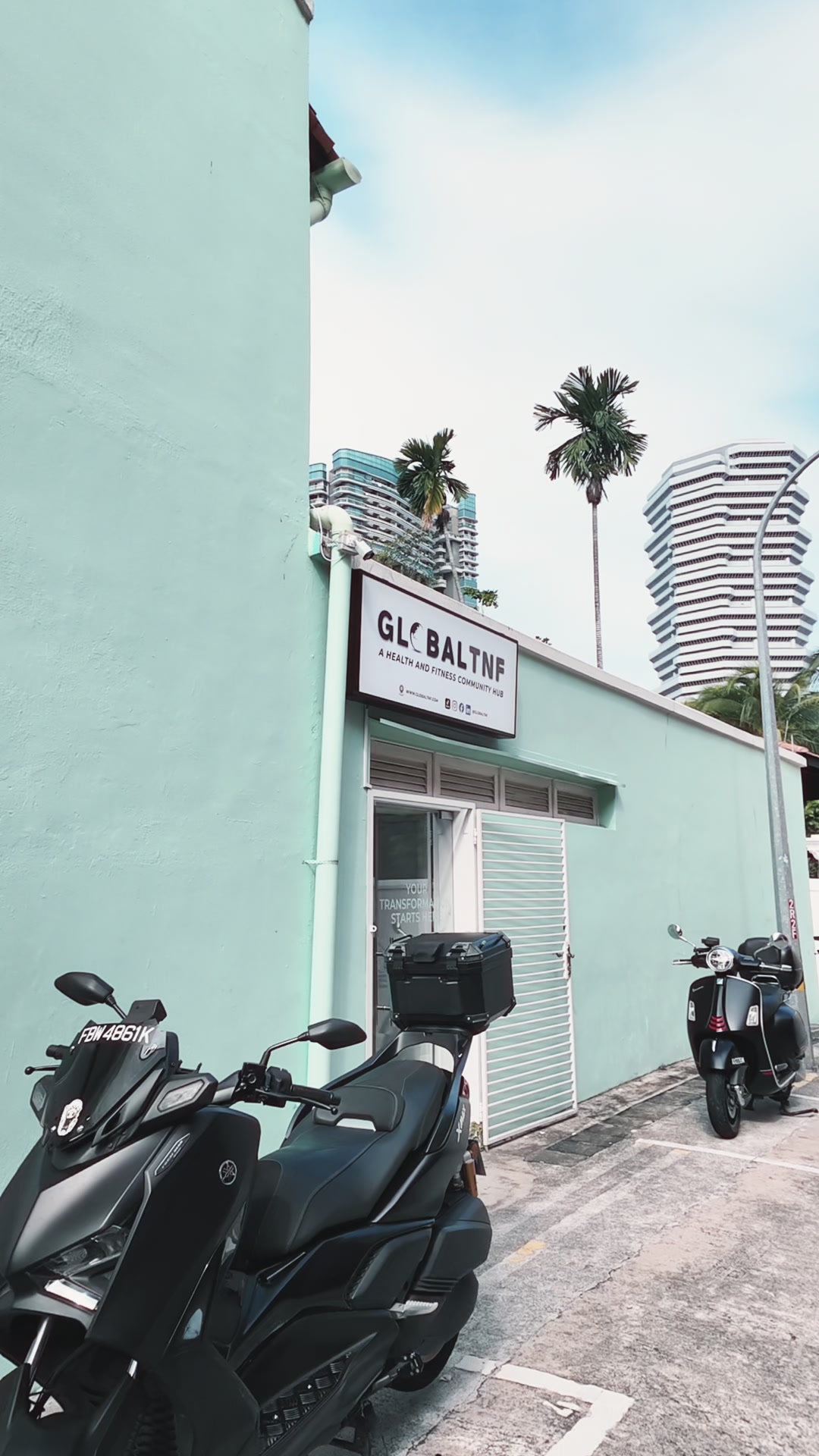 GlobalTNF Hub building on North Bridge Road