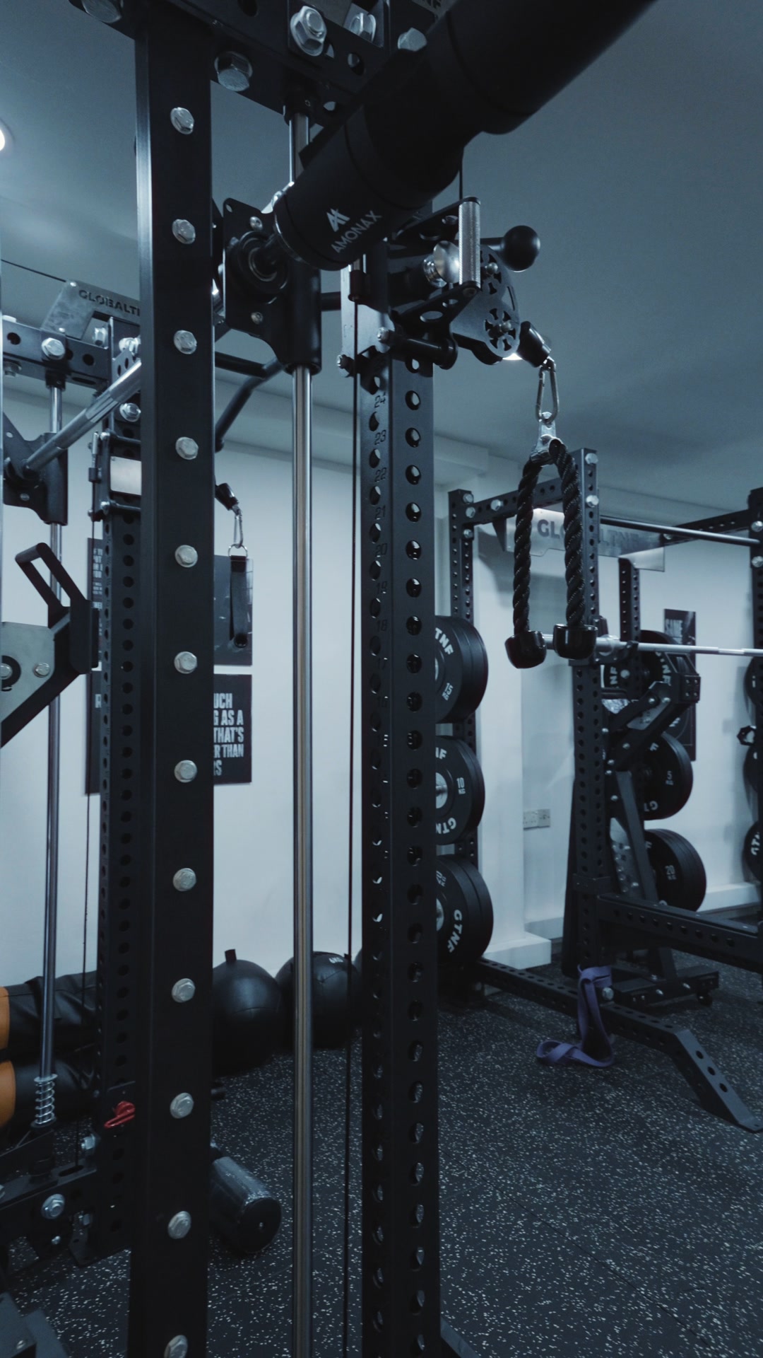 The strength training floor